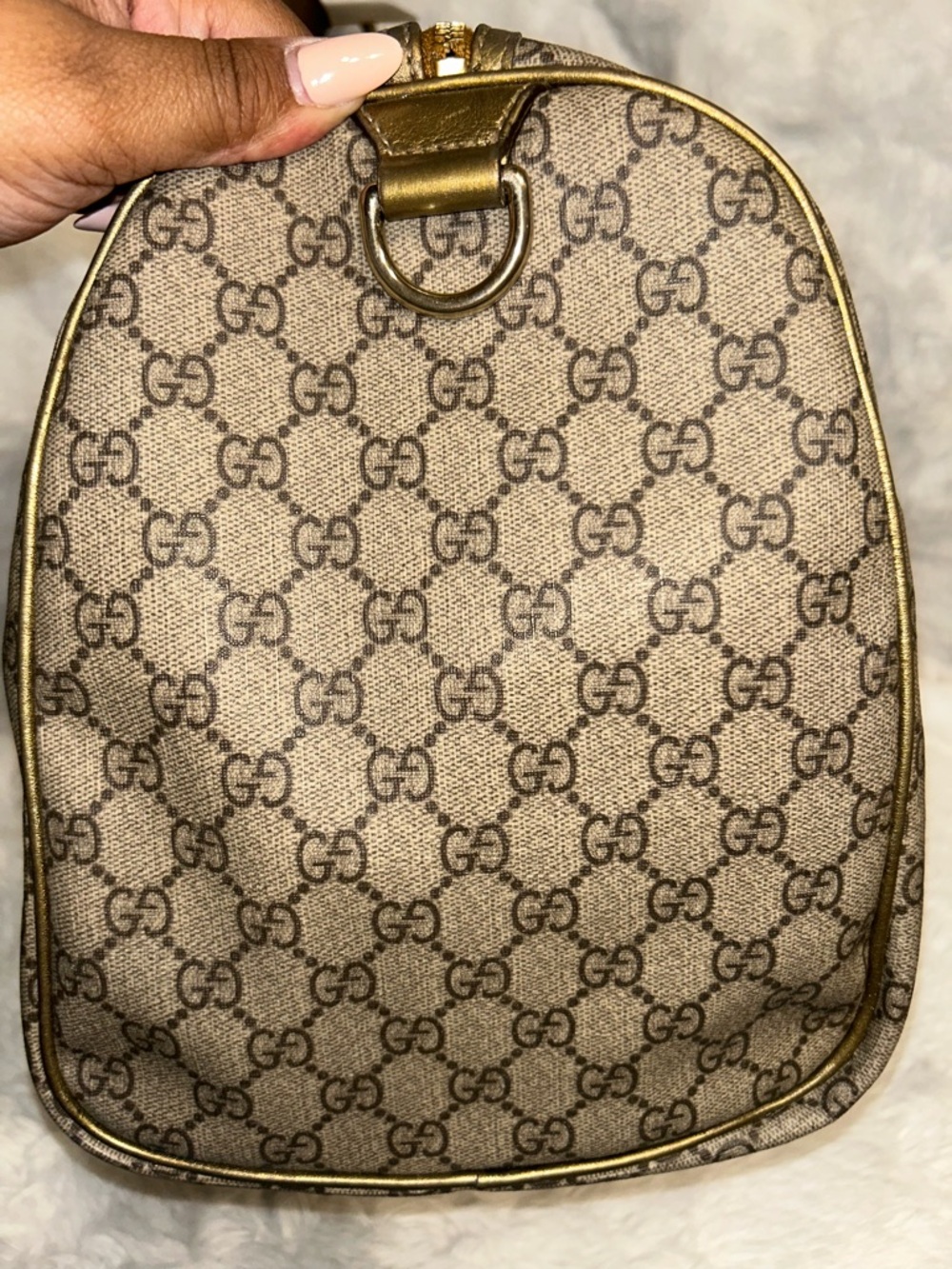 Gucci GG Canvas Monogram Boston Bag - Picture 10 of 16